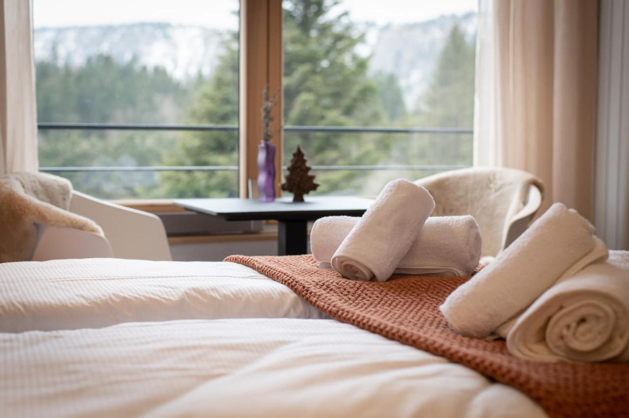 Terre De Sapins - Gites Nature Haut De Gamme Avec Sauna Au Coeur Du Lac Blanc 奥尔贝 外观 照片